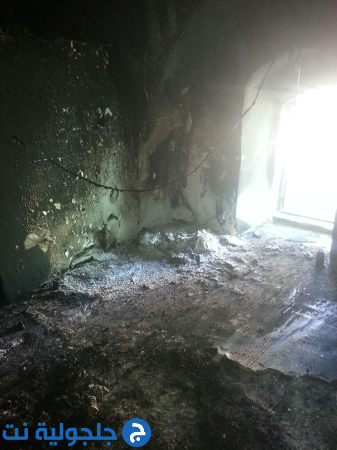 حرق مقام الشيخ أبو الهيجا في قرية كوكب. 